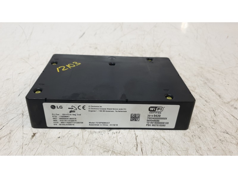 Recambio de modulo electronico para opel crossland x / crossland (p17, p2qo) 1.2 (75) referencia OEM IAM 9827615380 544948685 , 