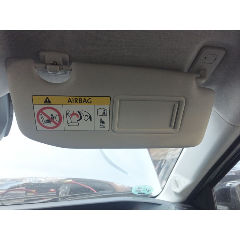 Recambio de parasol derecho para citroën nuevo citroen c3 turbo 100 s&s 6v max nuevo citroen c3 turbo 100 s&s 6v max referencia 