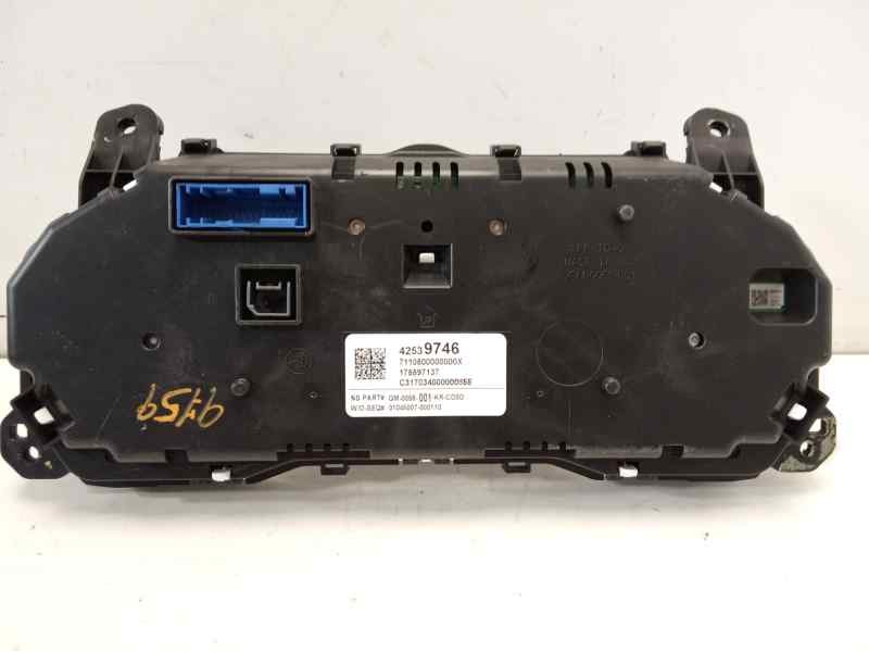 Recambio de cuadro instrumentos para opel mokka x selective start/stop referencia OEM IAM 175597137 42539746 