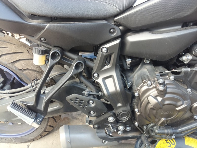 Recambio de amortiguador trasero para yamaha mt mt-07 (rm30, rm33) referencia OEM IAM   
