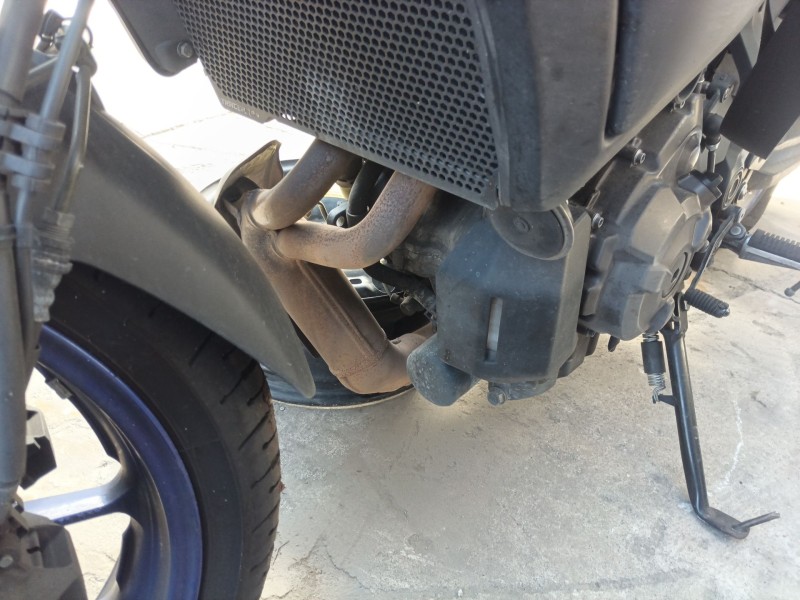 Recambio de colector escape para yamaha mt mt-07 (rm30, rm33) referencia OEM IAM   