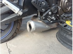 Recambio de silenciador trasero para yamaha mt mt-07 (rm30, rm33) referencia OEM IAM   