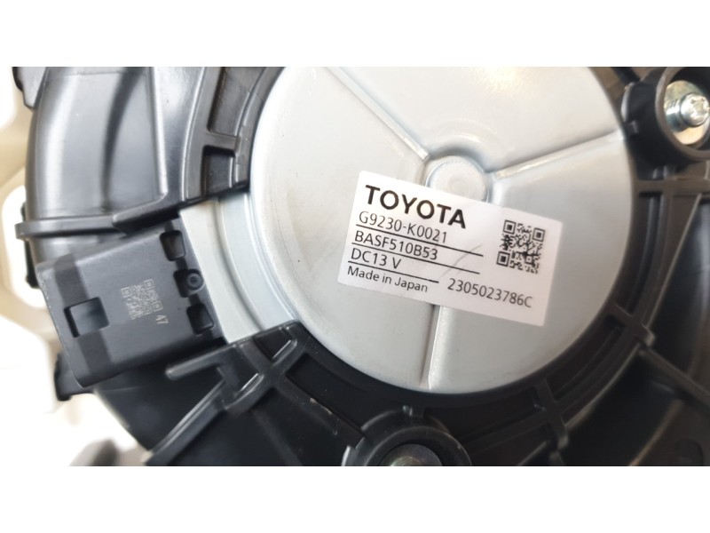 Recambio de ventilador calefaccion para toyota yaris (_p21_, _pa1_, _ph1_) 1.5 (mxpa11) referencia OEM IAM G9230K0021  