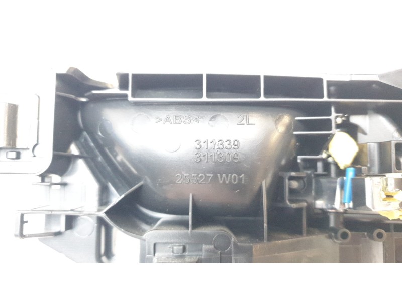 Recambio de maneta interior trasera izquierda para opel crossland x / crossland (p17, p2qo) 1.2 (75) referencia OEM IAM 311339  