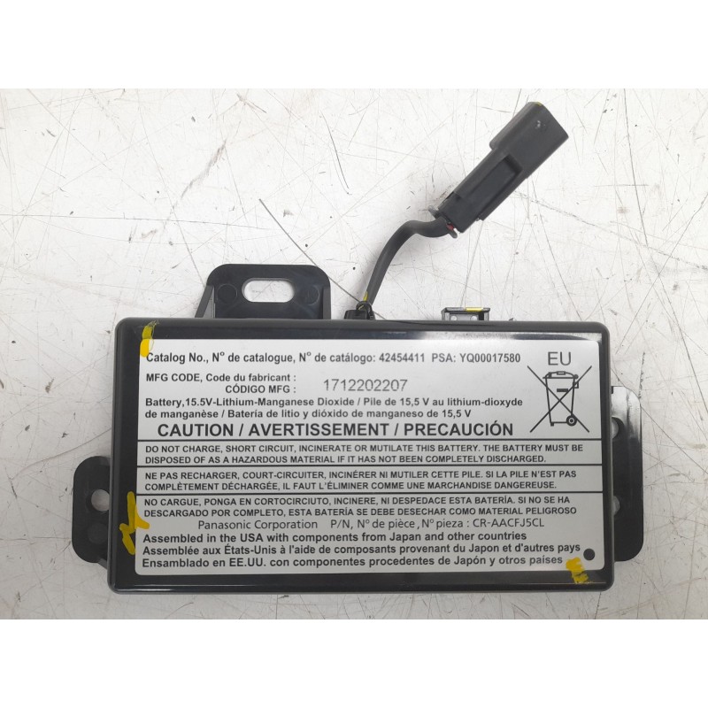 Recambio de modulo electronico para opel crossland x / crossland (p17, p2qo) 1.2 (75) referencia OEM IAM YQ00017580  