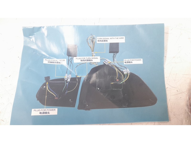 Recambio de piloto trasero derecho interior para volkswagen golf vi (5k1) 2.0 gti referencia OEM IAM 02001341025026  