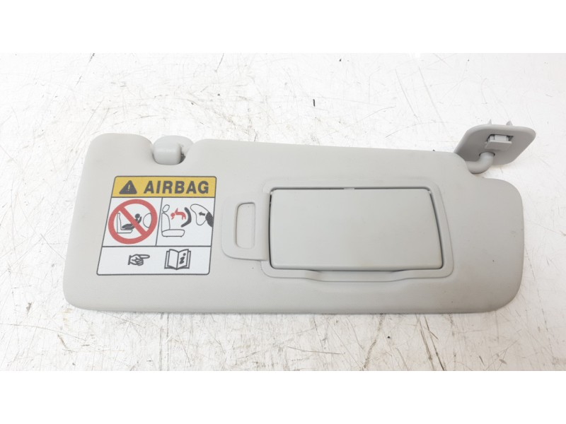 Recambio de parasol derecho para renault clio v intens referencia OEM IAM 964001360R  