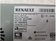 Recambio de sistema audio / radio cd para renault clio v intens referencia OEM IAM 259153546R 283C34951R  2