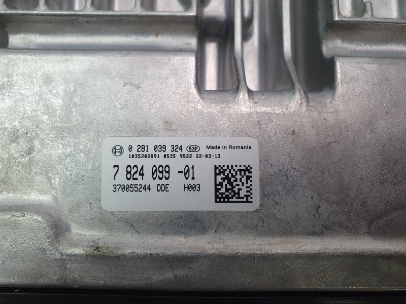 Recambio de centralita motor uce para bmw serie x3 (g01) xdrive 20d referencia OEM IAM 782409901 0281039324 