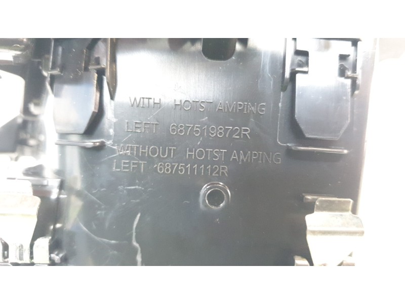 Recambio de aireador central izquierdo para nissan townstar furgoneta/monovolumen (xfk) 1.3 referencia OEM IAM 687519872R  