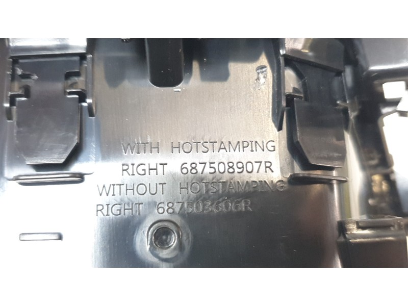 Recambio de aireador central derecho para nissan townstar furgoneta/monovolumen (xfk) 1.3 referencia OEM IAM 687508907R  