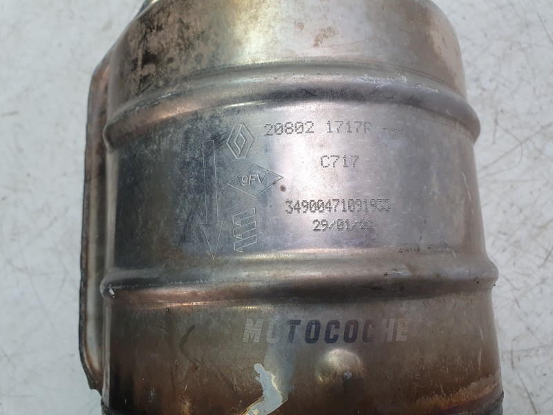 Recambio de catalizador para renault clio v intens referencia OEM IAM 208021717R C717 