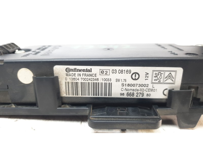 Recambio de modulo electronico para citroën c4 ii (nc_) 1.6 hdi 90 referencia OEM IAM 9666827980  