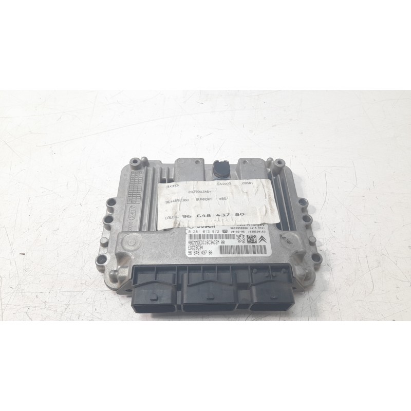 Recambio de centralita motor uce para citroën c4 ii (nc_) 1.6 hdi 90 referencia OEM IAM 9664843780  