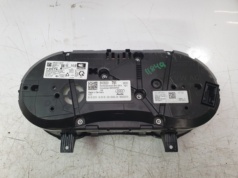 Recambio de cuadro instrumentos para audi a3 sportback (8vf) 30 tdi s line referencia OEM IAM 8V0920751  