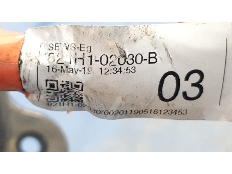 Recambio de cableado electrico para toyota corolla (e21) hybrid active referencia OEM IAM 821H102030B  