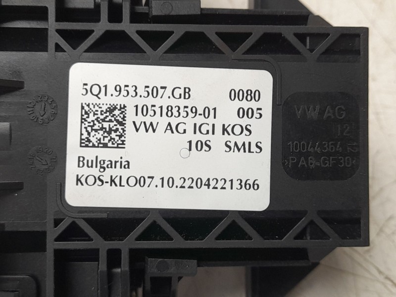 Recambio de mando multifuncion para cupra formentor 1.5 tsi referencia OEM IAM 5Q1953507GB 5Q1953513BA 