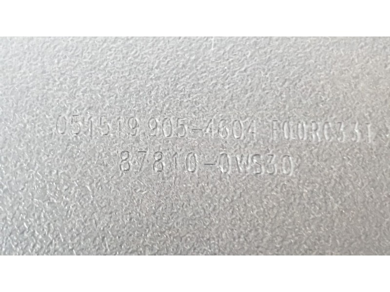 Recambio de espejo para toyota corolla (e21) hybrid active referencia OEM IAM 878100WS30  