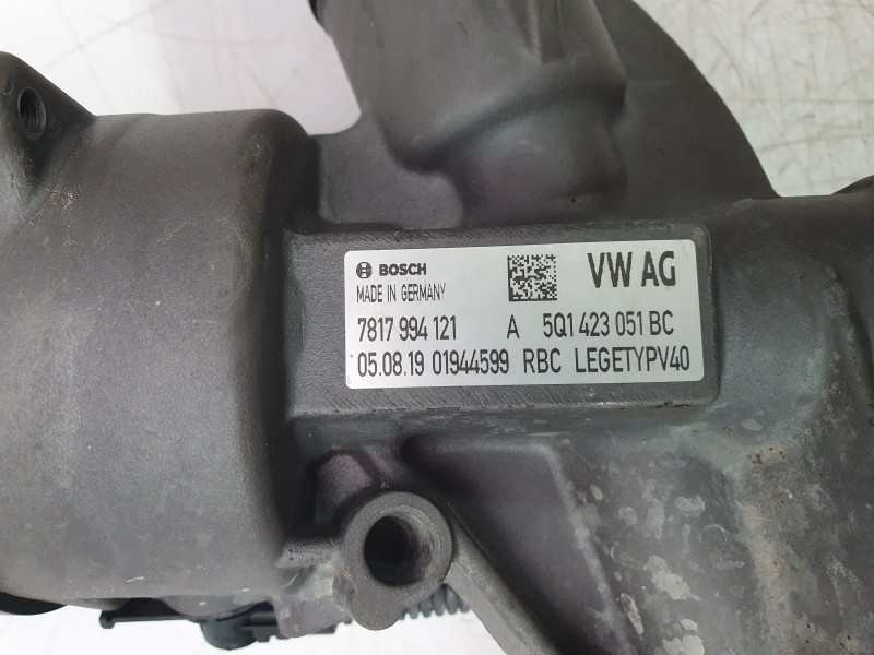 Recambio de cremallera direccion para audi a3 sportback (8vf) 30 tdi s line referencia OEM IAM 5Q1423055M  