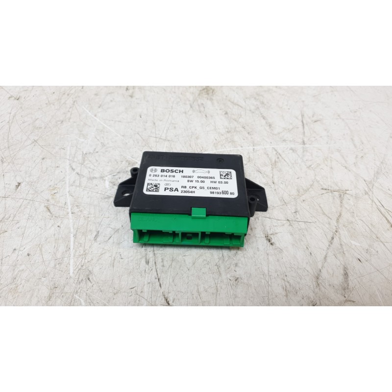 Recambio de modulo electronico para opel crossland x / crossland (p17, p2qo) 1.2 (75) referencia OEM IAM 9819360080  