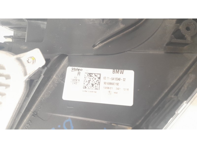 Recambio de faro derecho para bmw x2 (f39) sdrive 18 d referencia OEM IAM 90169868ZY02  