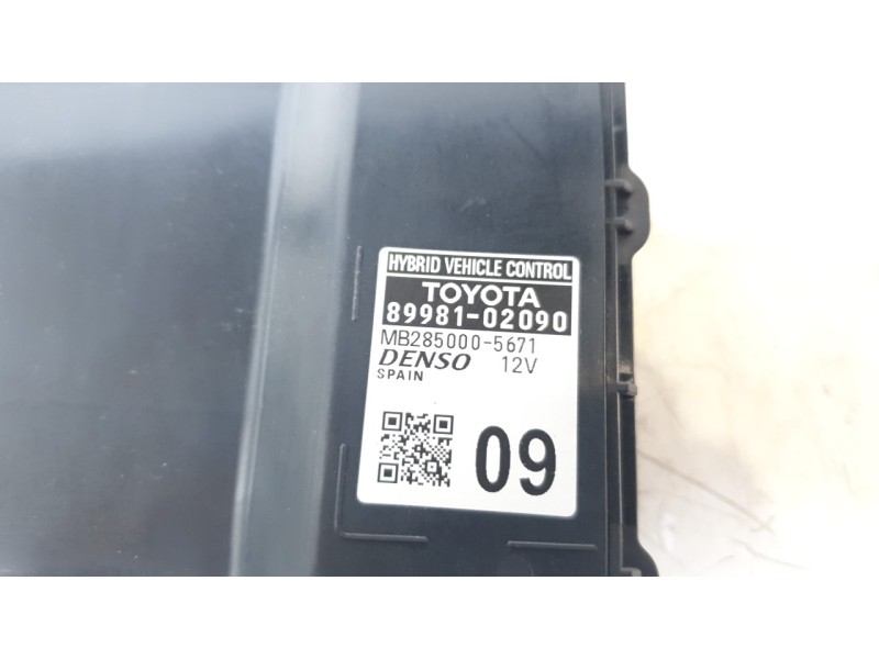 Recambio de modulo electronico para toyota corolla (e21) hybrid active referencia OEM IAM 8998102090  