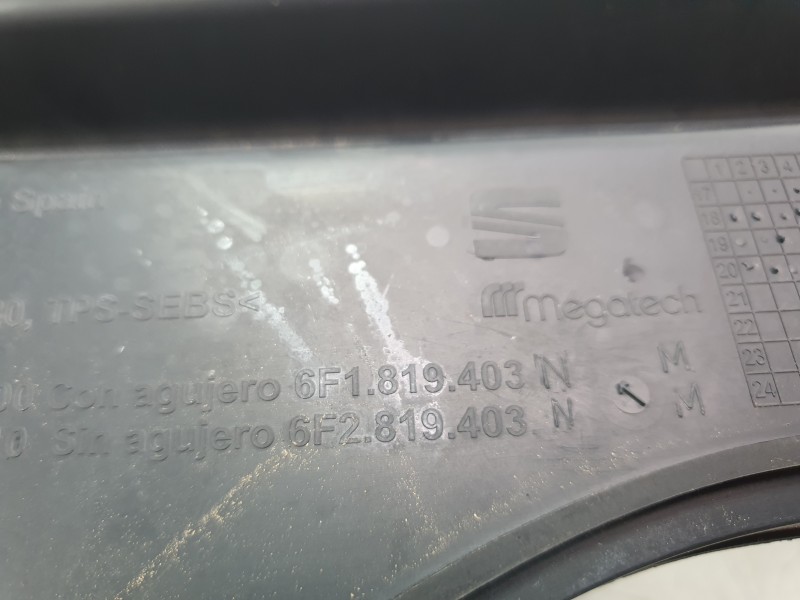 Recambio de torpedo para seat ibiza v (kj1, kjg) 1.0 tsi referencia OEM IAM 6F1819404K  