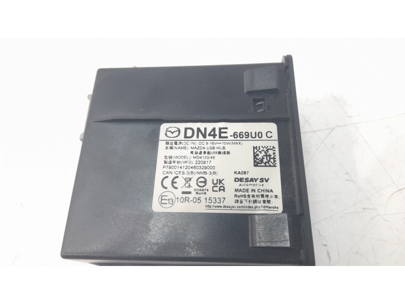 Recambio de modulo electronico para mazda 3 sedán (bp) evolution referencia OEM IAM DN4E669U0  