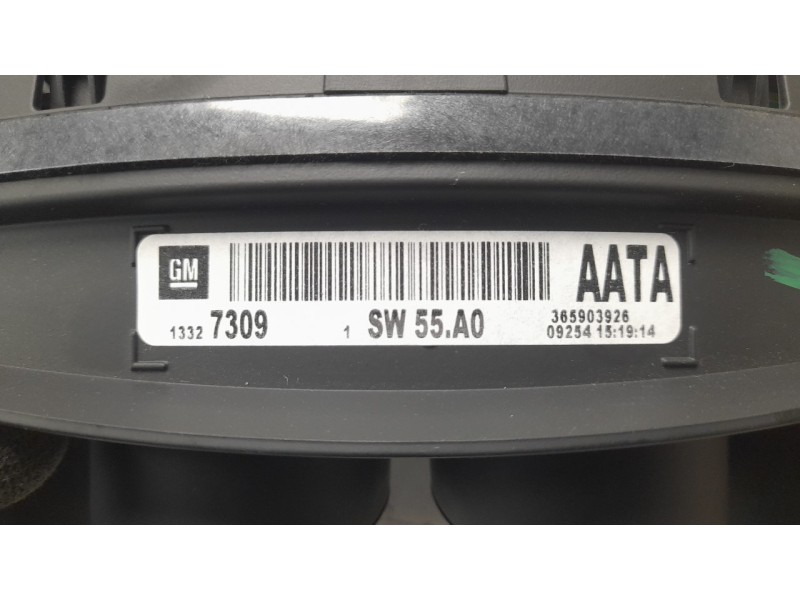 Recambio de cuadro instrumentos para opel insignia berlina 2.0 16v cdti referencia OEM IAM 13327309  365903926