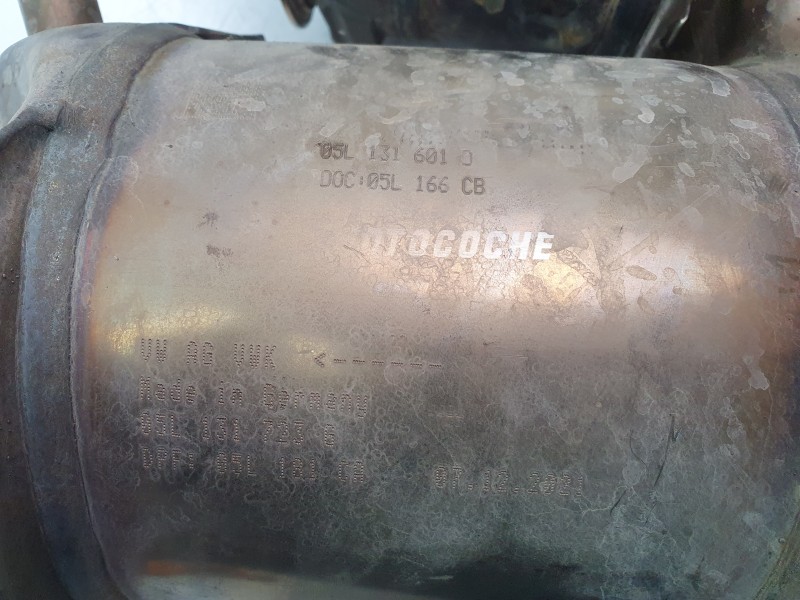 Recambio de filtro de particulas para audi q3 sportback (f3n) 35 tdi referencia OEM IAM 05L131602E  