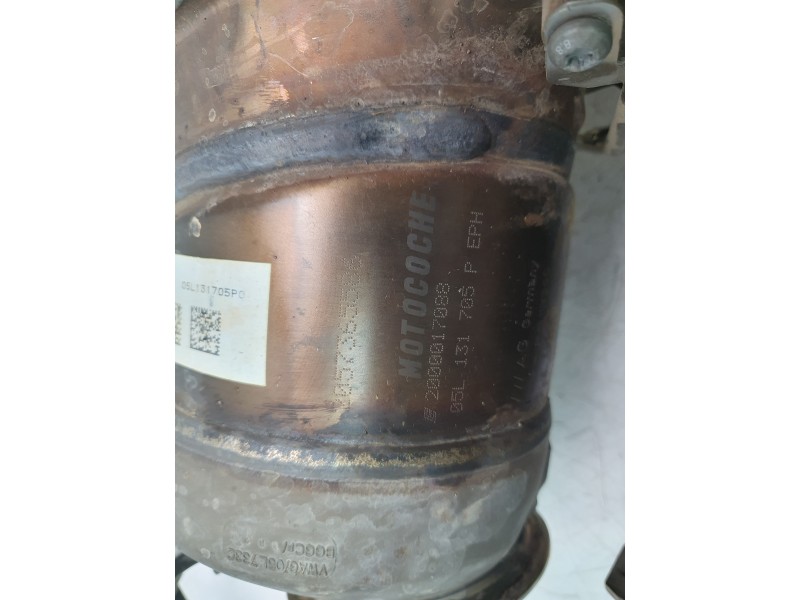 Recambio de filtro de particulas para audi q3 sportback (f3n) 35 tdi referencia OEM IAM 05L131602E  