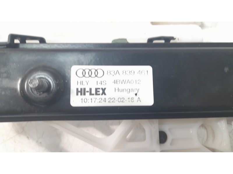 Recambio de elevalunas trasero izquierdo para audi q3 sportback (f3n) 35 tdi referencia OEM IAM 83A839461  