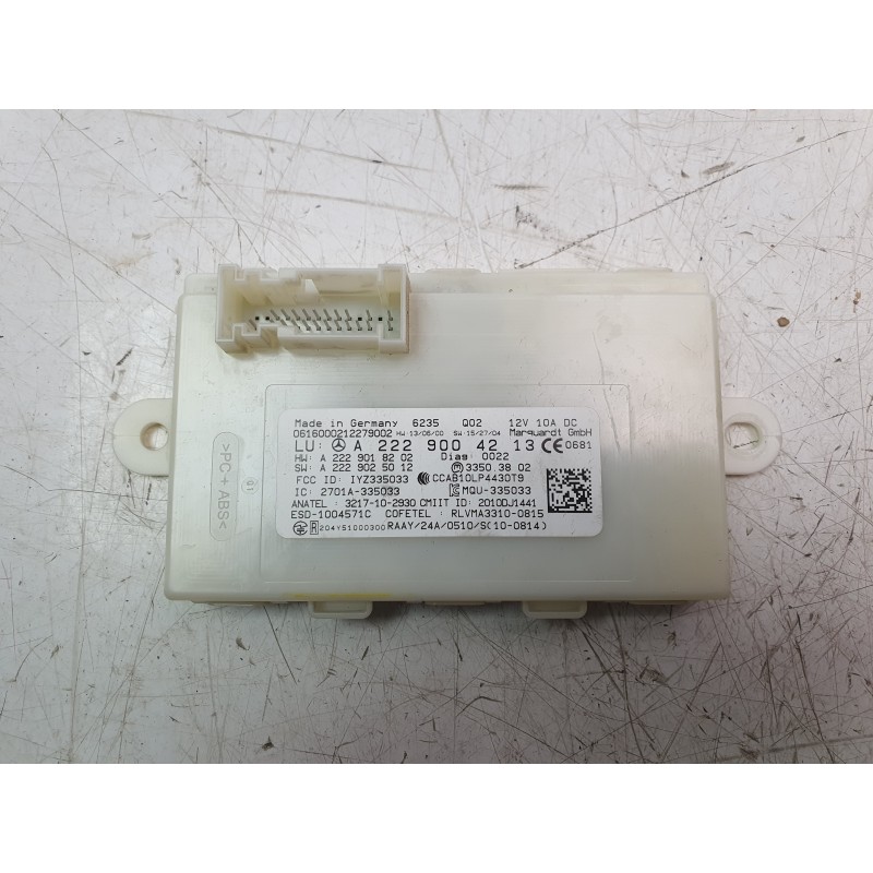 Recambio de caja reles / fusibles para mercedes-benz clase c coupe (w205) c 250 d 4matic (205.309) referencia OEM IAM A222900471