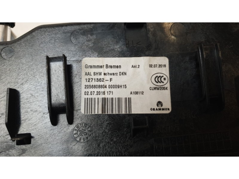 Recambio de apoyabrazos central para mercedes-benz clase c coupe (w205) c 250 d 4matic (205.309) referencia OEM IAM 2056808804  