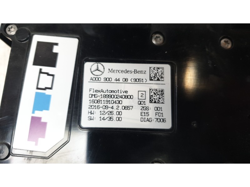 Recambio de luz interior para mercedes-benz clase gla (w156) gla 220 cdi 4m / d 4m (156.905) referencia OEM IAM A0009007303  