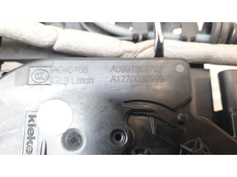 Recambio de cerradura puerta trasera izquierda para mercedes-benz clase a berlina (bm 177) a 250 e (177.186) referencia OEM IAM 