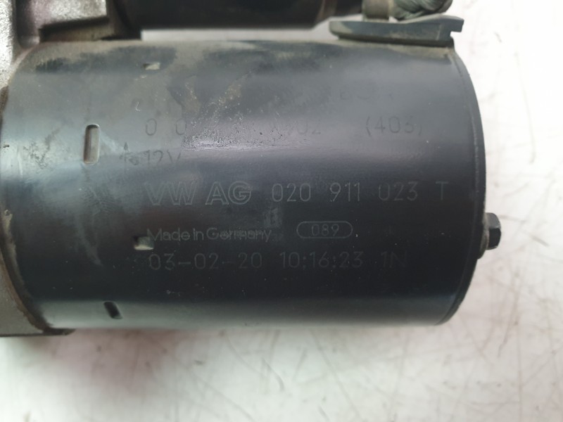 Recambio de motor arranque para volkswagen golf iv (1j1) 1.6 16v referencia OEM IAM 020911023T 0001120402 