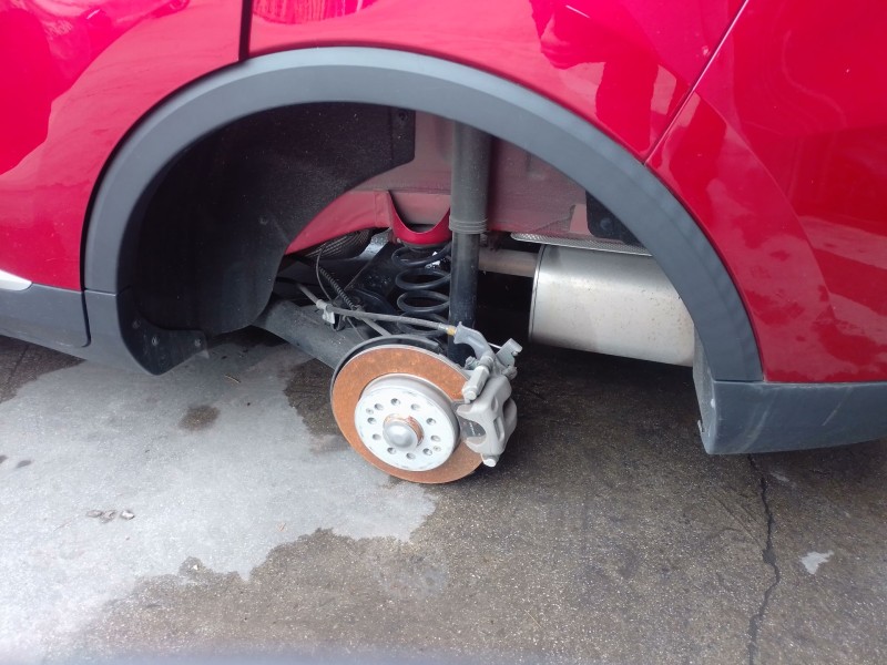 Recambio de amortiguador trasero izquierdo para mg zs suv (azs1) 1.5 vti referencia OEM IAM   