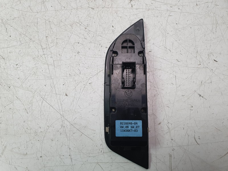 Recambio de mando elevalunas delantero izquierdo para bmw x1 (e84) sdrive 18 d referencia OEM IAM 921604604 11W36K703 