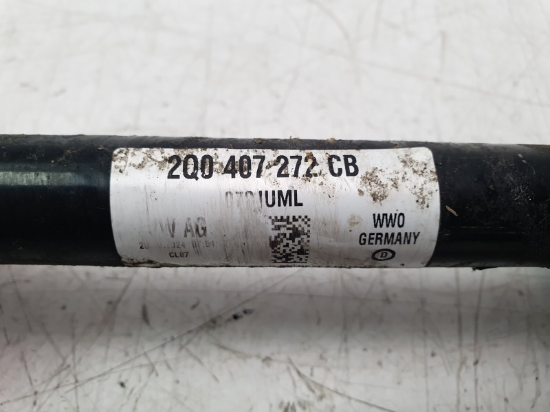 Recambio de transmision delantera derecha para volkswagen taigo taigo referencia OEM IAM 2Q0407272CB  T78692