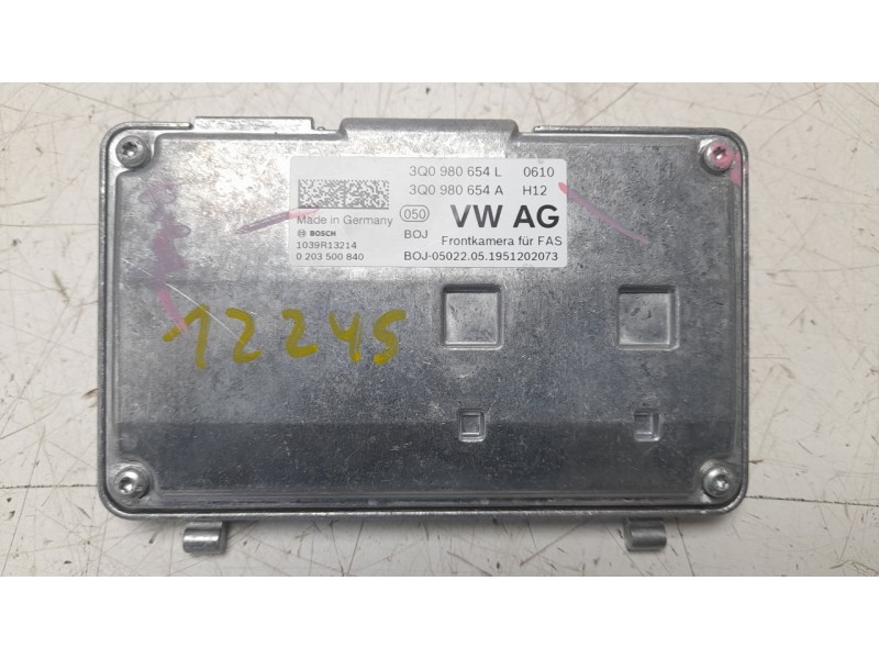 Recambio de camara vision frontal para seat leon (5f1) 1.5 tsi referencia OEM IAM 3Q0980654  