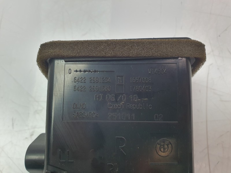 Recambio de rejilla aireadora para bmw x1 (e84) sdrive 18 d referencia OEM IAM 64222991234  