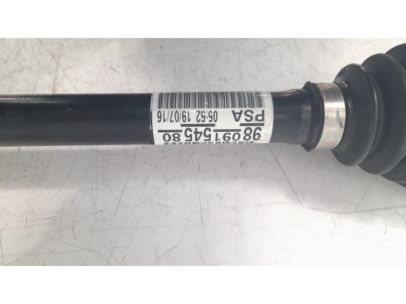 Recambio de transmision delantera izquierda para peugeot 508 sw gt line referencia OEM IAM 9809154580 C1370 T29097