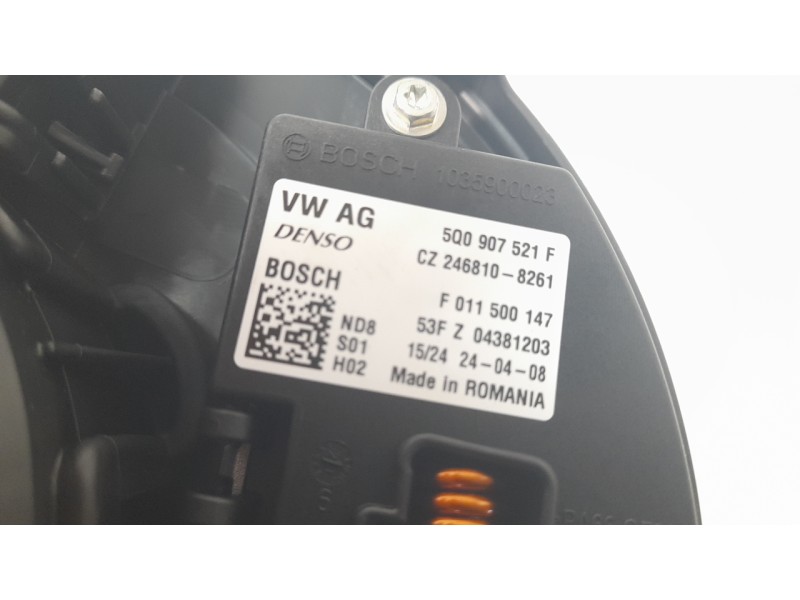 Recambio de ventilador calefaccion para seat ateca (khp) fr referencia OEM IAM 5WB819015  