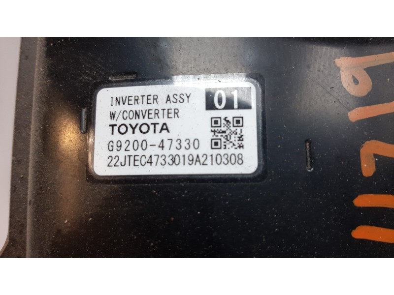 Recambio de inversor para toyota corolla (e21) referencia OEM IAM G920047330  