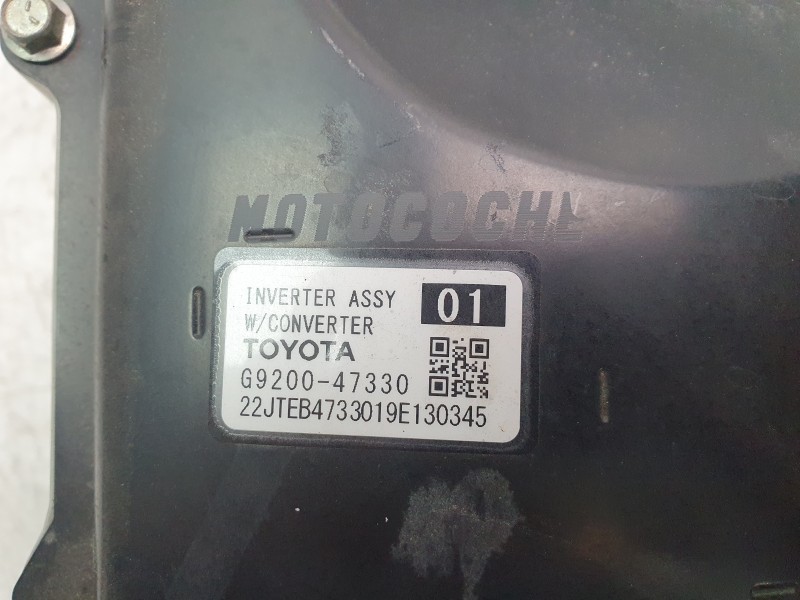 Recambio de inversor para toyota corolla (e21) hybrid active referencia OEM IAM G920047330 22JTEB4733019E130345 