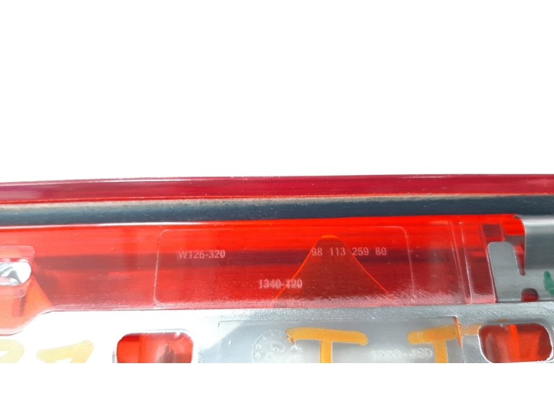 Recambio de luz central de freno para citroen jumpy fugón control m referencia OEM IAM 9811325980  