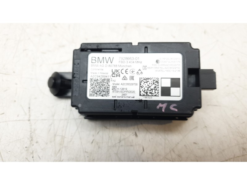 Recambio de modulo electronico para mini mini (f56) cooper se / electric referencia OEM IAM 792866301  