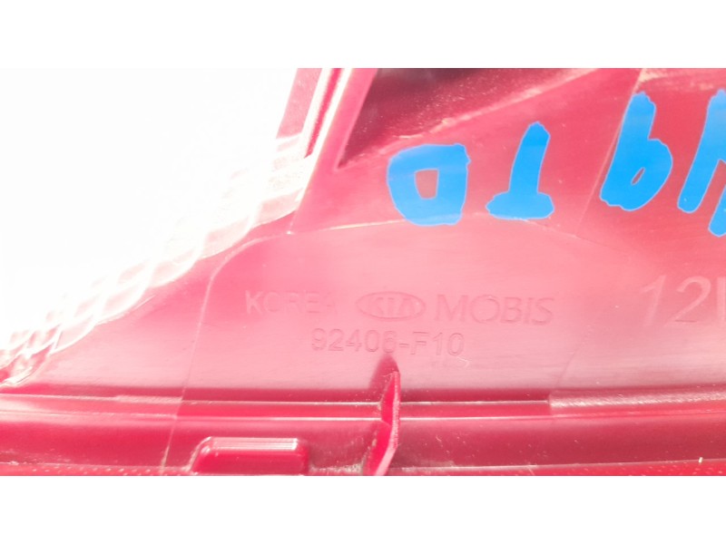 Recambio de piloto trasero derecho interior para kia sportage business 2wd referencia OEM IAM 92406F1000  