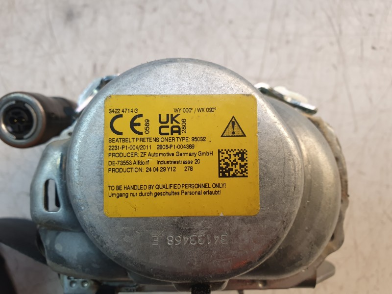 Recambio de kit airbag para seat ateca (khp) fr referencia OEM IAM 576857003Q  